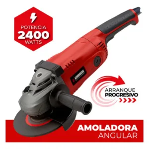 Amoladora Angular Kommberg 180mm 2400W 50/60Hz