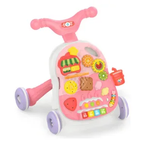 Andador 3 en 1 Explorador Rosa – Caminador y Mesa Musical