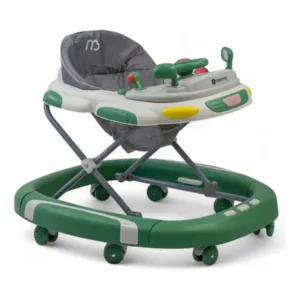 Andador Mecedor Bebé Mega Baby Nito Plegable Musical Verde