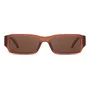 Anteojo Sol Day Light Marrón Rectangular Polarizado