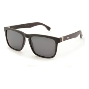 Anteojos de Sol Vulk Arvin Mblk/s10 Lente Negro Varilla Negra