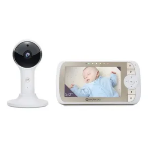 Monitor de Bebé Motorola VM65 Connect Wifi Blanco Satinado