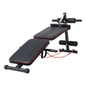 Banco Abdominales Soporte Inclinado Gym Negro