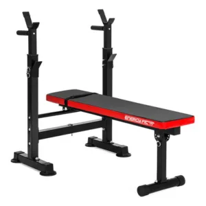 Banco de Pecho Energy Fit Regulable Plegable Negro