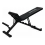 Banco Regulable Plegable Gym Press Pesas Negro