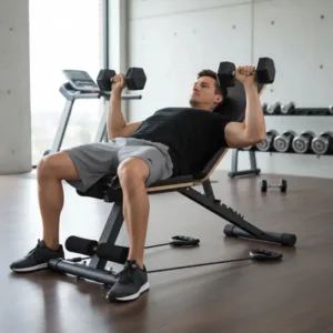 Banco Pesas Musculación Multifuncional GymPro 3000