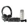 Kit de Grabación Behringer U-Phoria Studio Negro