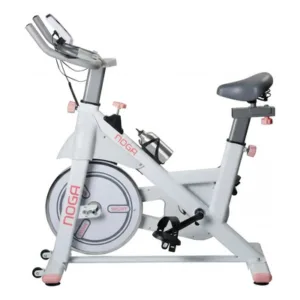 Bicicleta Fija Indoor Noga CL-500 con Monitor Blanco