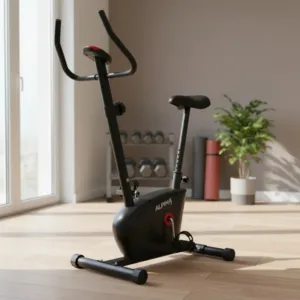 Bicicleta Fija Magnética Alpina Arg-160 Negra