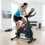 Bicicleta Fija Spinning Alma Bikes Start Pantalla Pulso Black/Blue