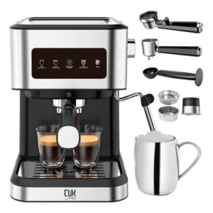 Cafetera Express Gadnic CM3000 3 en 1 15L Gris