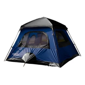 Carpa 4 Personas Premium Automática Impermeable Azul