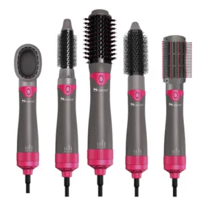 Cepillo Secador Surker 5 En 1 Gris Modelador de Pelo