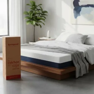 Colchón Espuma Springwall Upper Max 140×190 Blanco