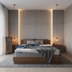 Colchón Yolo Simmons 2 Plazas 190×140 Color Blanco