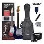 Guitarra Eléctrica Parquer Strato Azul Combo con Amplificador 10W