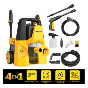 Hidrolavadora Aspiradora Trent Blast 1600W 4 en 1 Amarillo