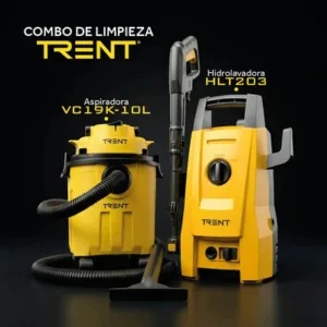 Hidrolavadora Aspiradora Trent Amarillo Alta Presión 50Hz