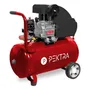 Compresor de Aire Pektra 24 Lts 2hp Monofásico + Set Limpieza