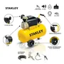 Compresor de Aire Stanley 50L 2HP con Kit de 4 Piezas