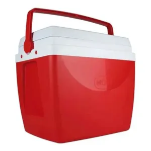 Conservadora Portátil Mor 34L Frío Rojo para Camping