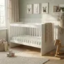 Cuna Colecho Nórdica 5en1 Con Colchón 120×60 Blanco