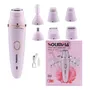 Depiladora Recargable Mujer 7 en 1 Rosa