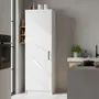 Despensero Dis1 Centro Alto 150cm Blanco 1 Puerta 40cm