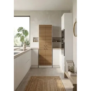 Despensero Mosconi 170 cm 4 Puertas Melamina Avellana
