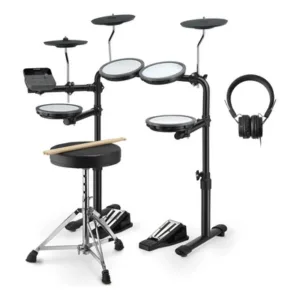 Batería Electrónica Donner Ded-70 4 Pads EWS Black