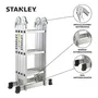 Escalera Articulada Stanley 12 Escalones 150 Kg Aluminio