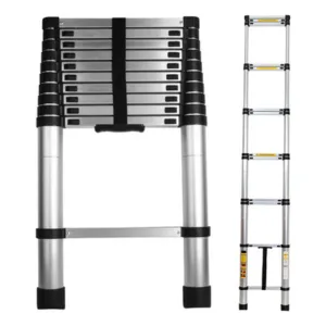 Escalera Extensible Gadnic 5m 13 Escalones Antideslizante