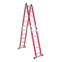 Escalera Plegable Hardmax 20 Escalones Fibra Dieléctrica 5.7m