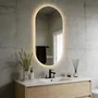 Espejo Baño LED Touch Dimmer 50×90 Aluminio