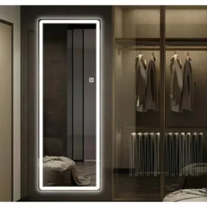 Espejo LED Táctil Cuantoarte 115×60 cm para Baño y Dormitorio
