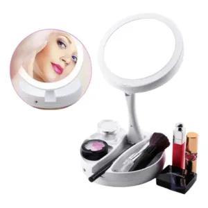 Espejo de Pie My Fold JG-998 Redondo con Luz LED 10x