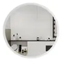 Espejo Redondo Gloa 50 cm Luz LED Regulable Decoración Blanco