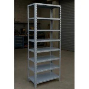 Estantería Metálica Griz 25x80x200 con 8 Estantes