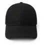 Gorra Premium Ajustable Negro Un 6 Gajos Gabardina Adulto