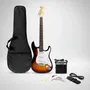 Guitarra Eléctrica Eg001 Naranja con Amplificador 5W