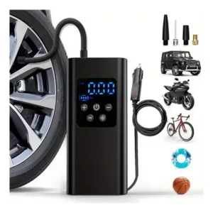 Inflador Compresor Aire Digital Portátil Auto Bici