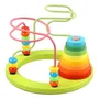 Juego Didáctico Madera Prono Laberinto Torre Encastre Verde