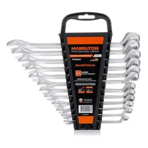 Juego Llaves Combinadas Hamilton JCM12G 12 Piezas 8-19mm