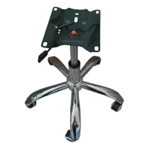 Kit Base Exahome Cromado con Ruedas para Silla Ergonómica