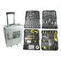 Kit Herramientas Alpina Maletín Aluminio 186 Piezas Gris