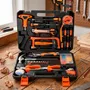 Kit de Herramientas Megasale 87 Piezas Maletín Negro B183-24-4