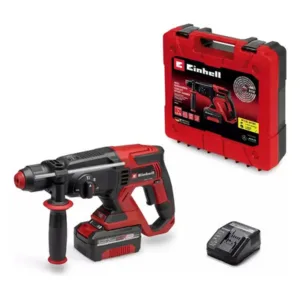Kit Rotomartillo Inalámbrico Einhell TE-HD 18/20 Li 4Ah Rojo