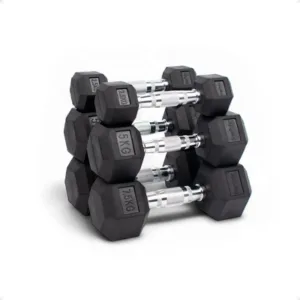 Mancuernas Hexagonales Engomadas 2.5-7.5 Kg Marca X
