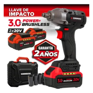 Batería Kommberg Kb-li20vbl Sin Escobillas Negra
