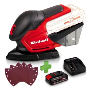 Lijadora Inalámbrica Einhell Delta 18V Rojo-Negro